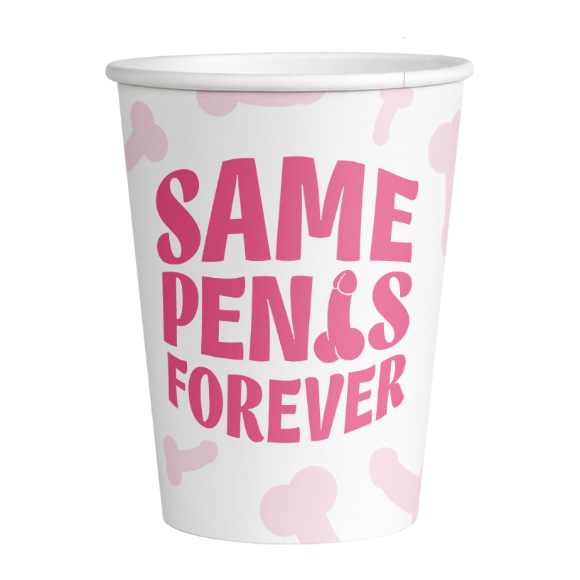 Papieren Bekertjes – 8 stuks – 7,5 × 7,5 × 9 cm