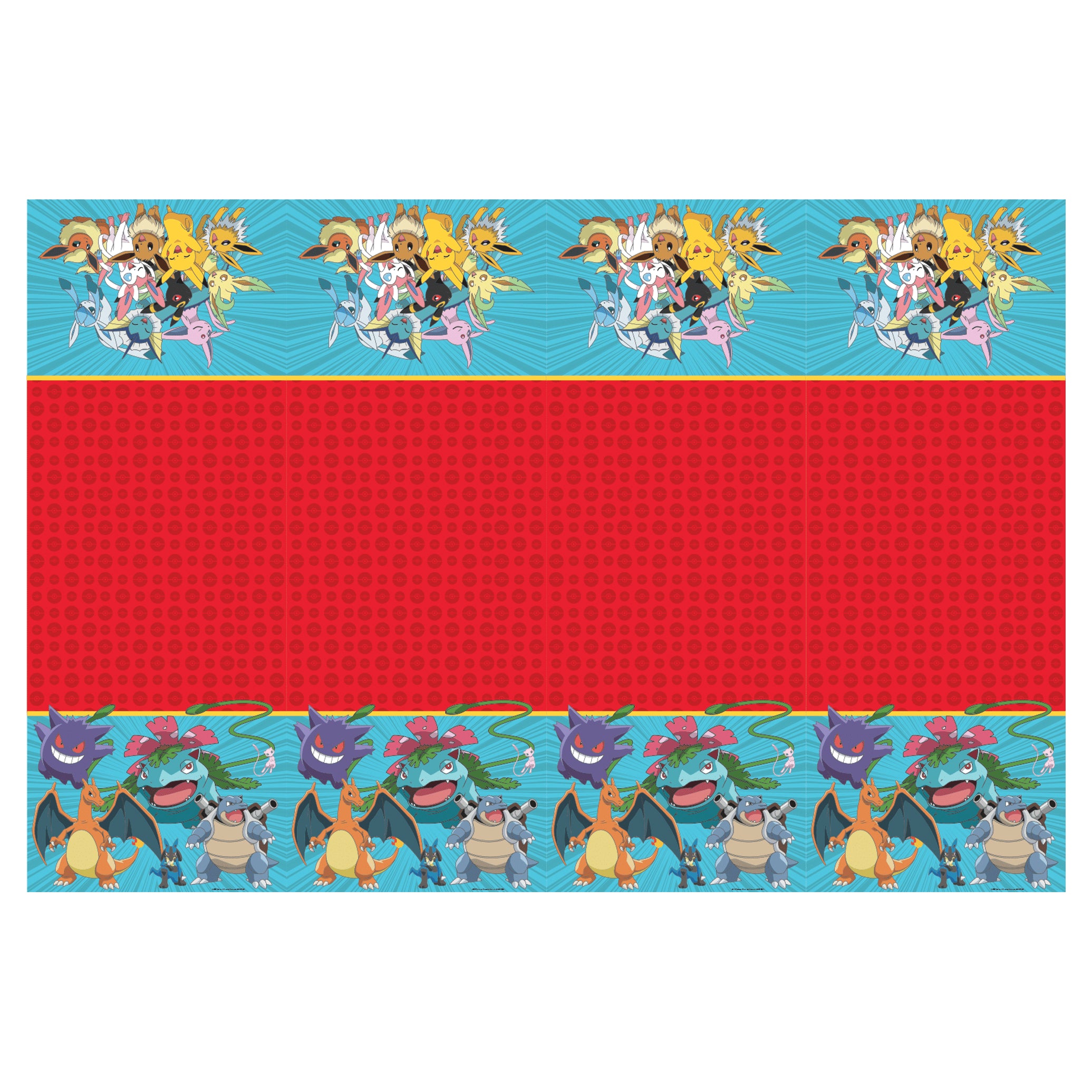 Pokémon Tafelkleed – 120 x 180 cm – Plastic