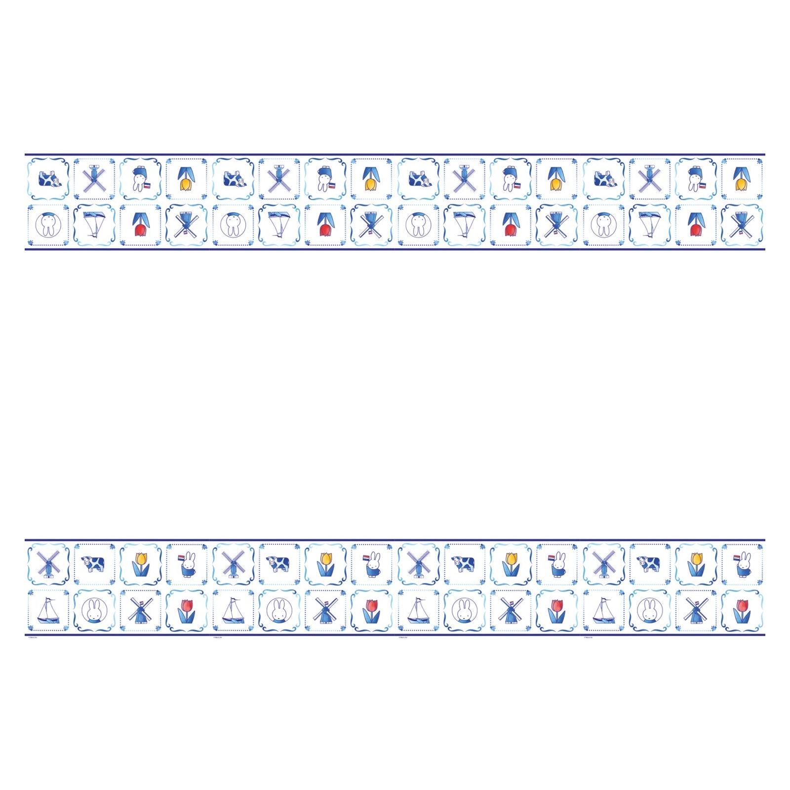 Tafelkleed Nijntje Delfts Blauw (FSC, 120 x 180 cm)