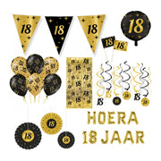 18 jaar Classy Versiering pakket - XL2