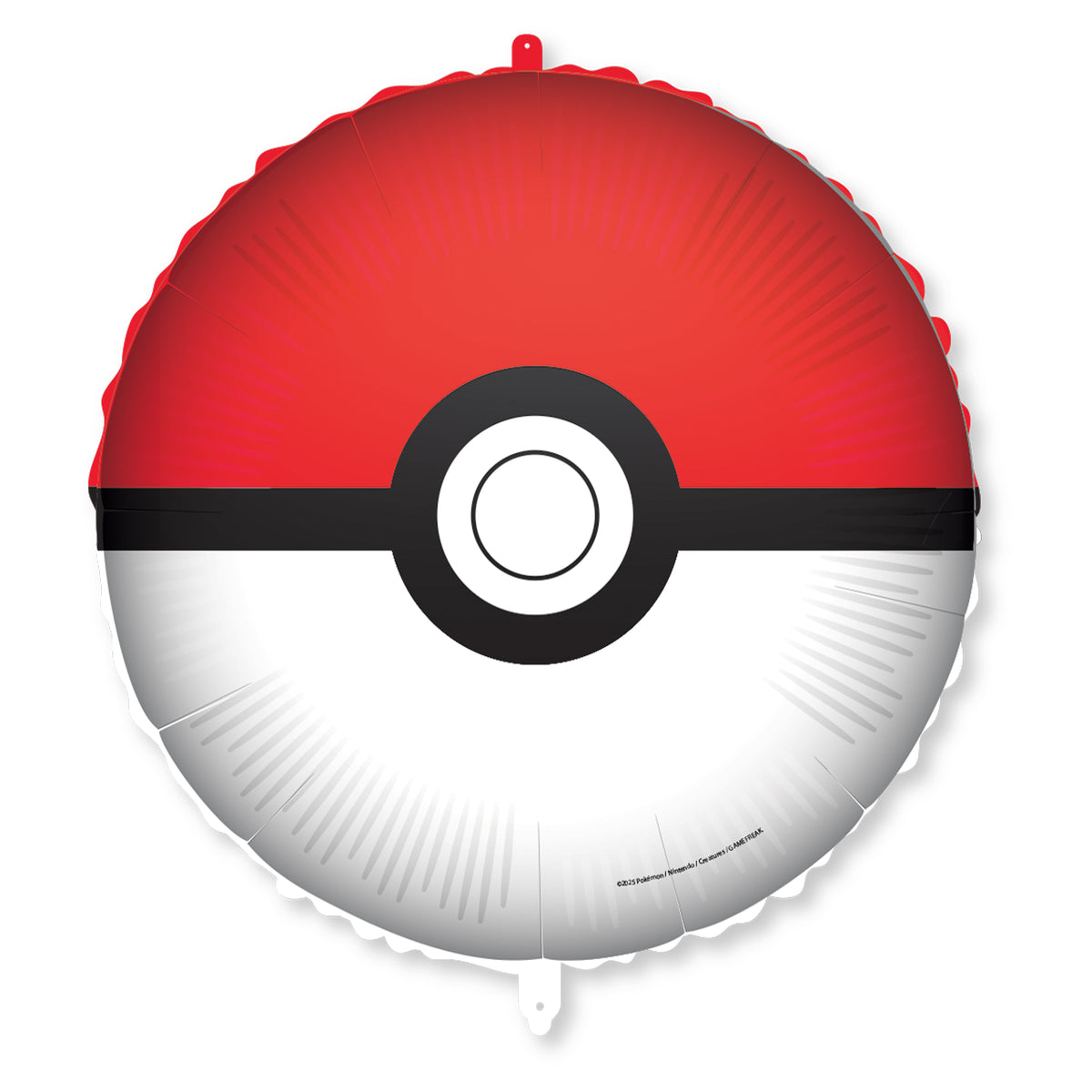 Folieballon Pokémon Pokébal – 46 cm – Rood/Wit