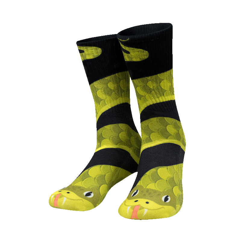 Silly Socks Slang – one size – groen/zwart