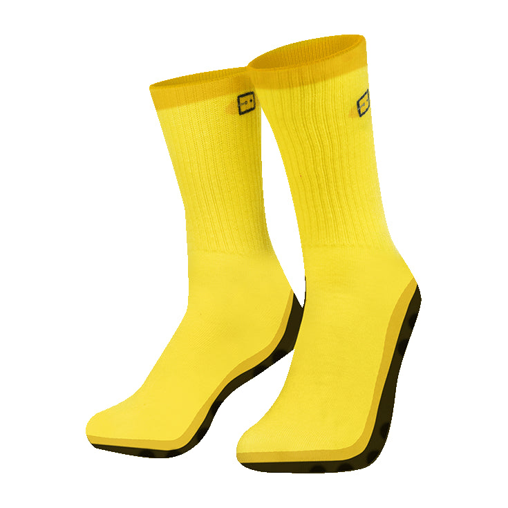 Silly Socks Regenlaarzen – one size – geel