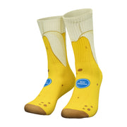 Silly Socks Banaan – one size – geel