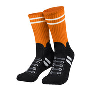 Silly Socks Voetbal Holland – one size – oranje/zwart