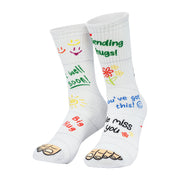 Silly Socks Gebroken Been – one size – wit/multicolor