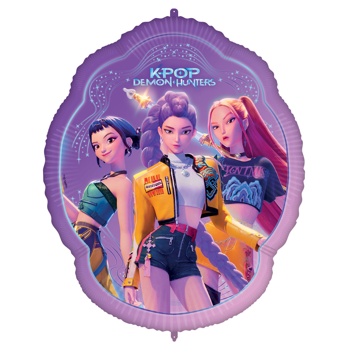 K-POP Demon Hunters Folieballon – 100 x 73 cm