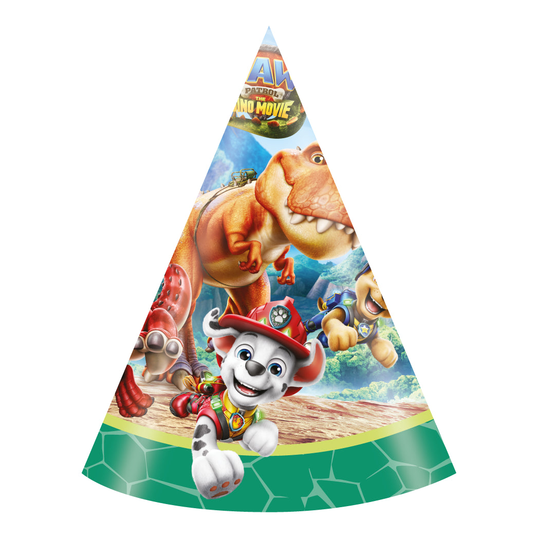 PAW Patrol Dino Movie Feesthoedjes – 6 Stuks