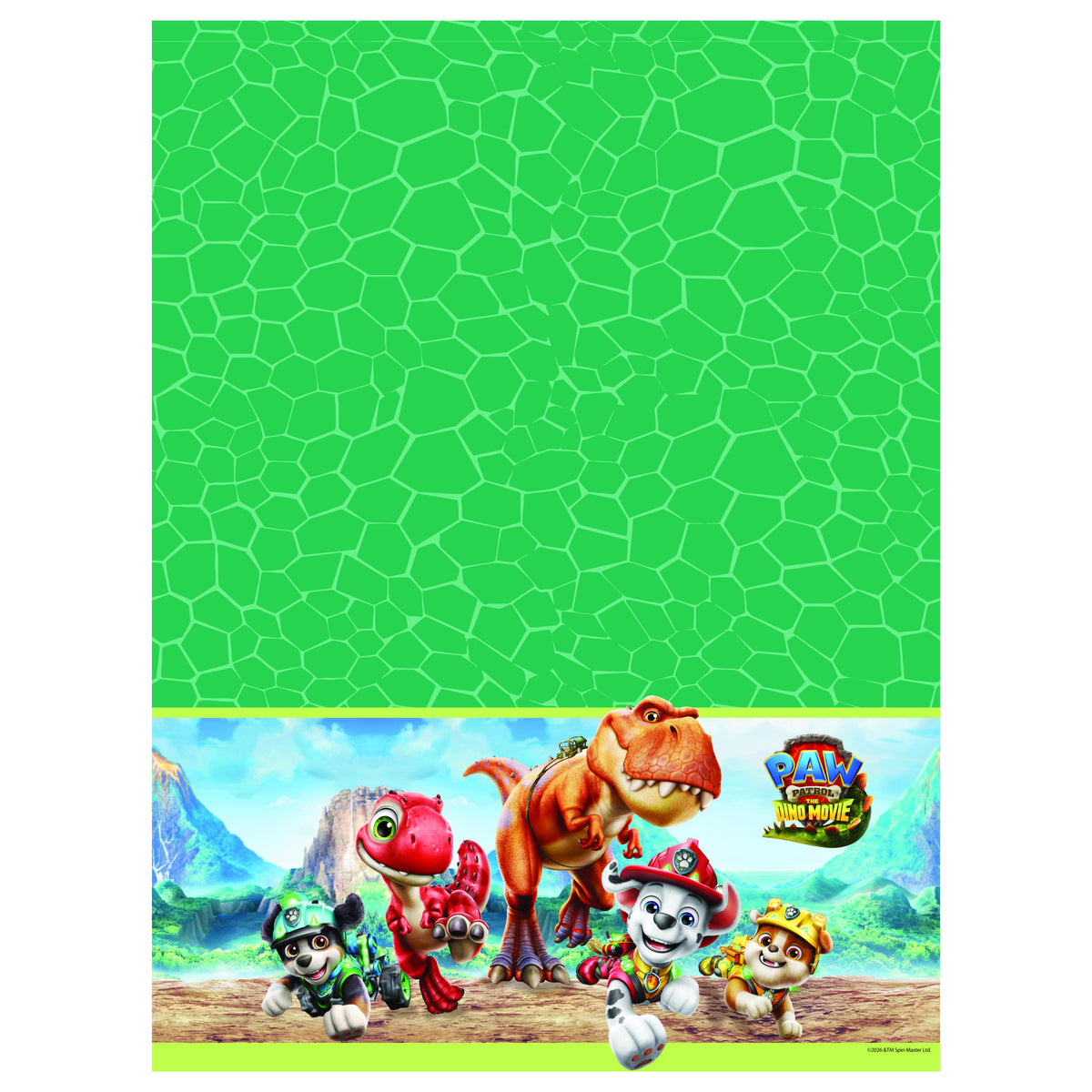 Plastic Tafelkleed 120 x 180 cm – PAW Patrol 3 Dino Movie