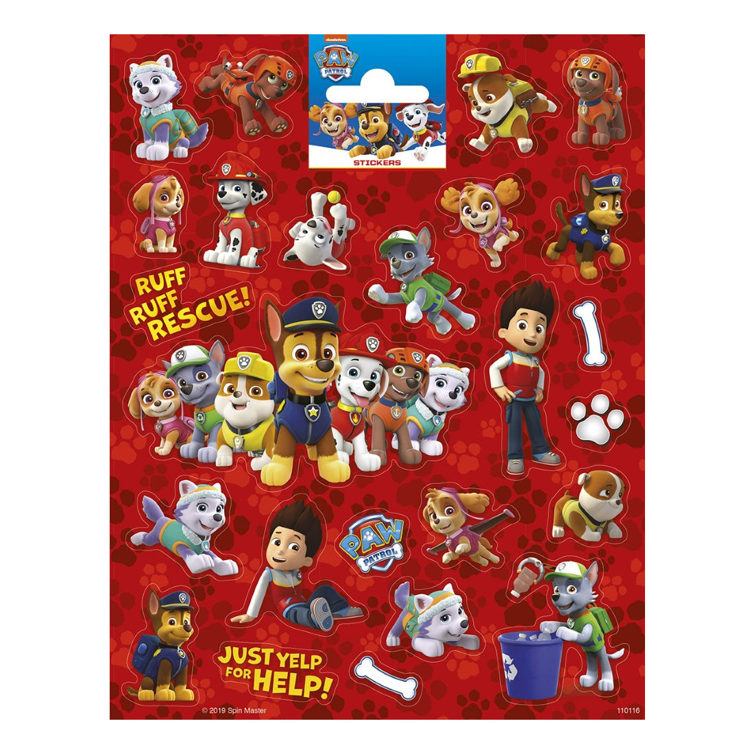 Grote Stickers PAW Patrol