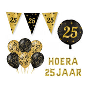 25 jaar Classy Versiering pakket - M
