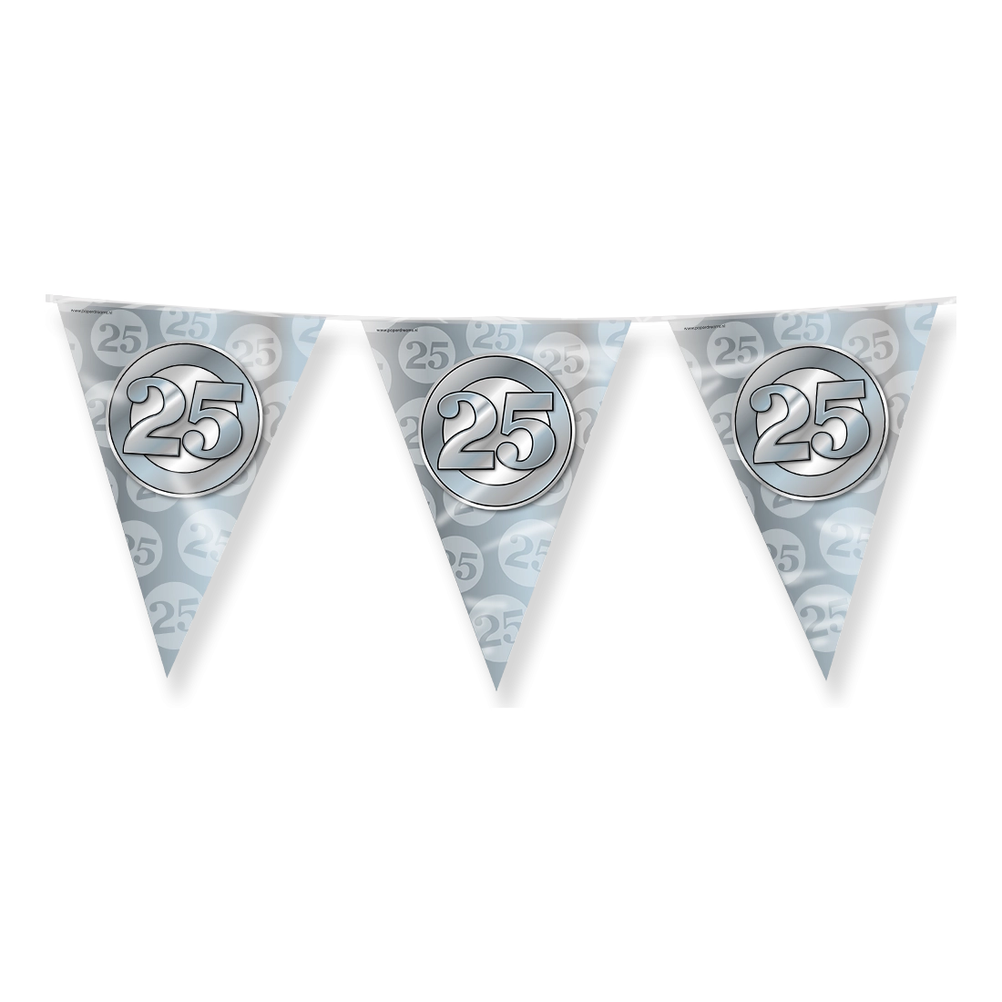 25 jaar Getrouwd - Vlaggenlijn - 10 meter