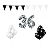 36 jaar Verjaardag Versiering Pakket Zebra