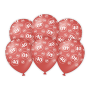 40 jaar Getrouwd - Ballonnen - 6 stuks - 30cm