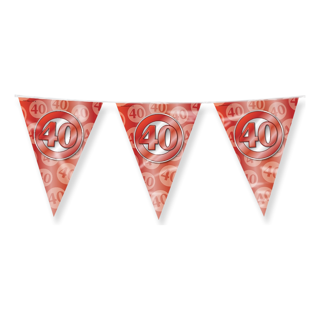 40 jaar Getrouwd - Vlaggenlijn - 10 meter