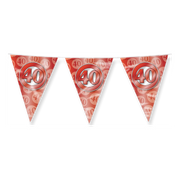 40 jaar Getrouwd - Vlaggenlijn - 10 meter