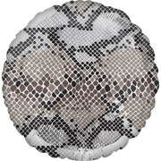 Folieballon Snake Skin print (45 cm)