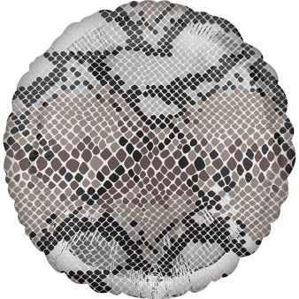 Folieballon Snake Skin print (45 cm)