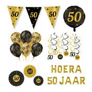 50 jaar Classy Versiering pakket - L