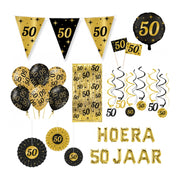 50 jaar Classy Versiering pakket - XL2