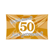 50 jaar Getrouwd - Gevelvlag