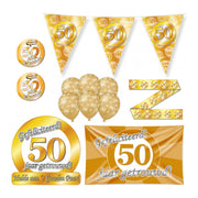 50 jaar Getrouwd Versiering pakket - L