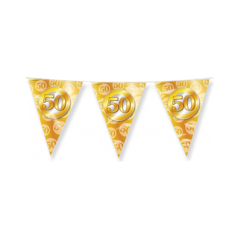 50 jaar Getrouwd - Vlaggenlijn - 10 meter