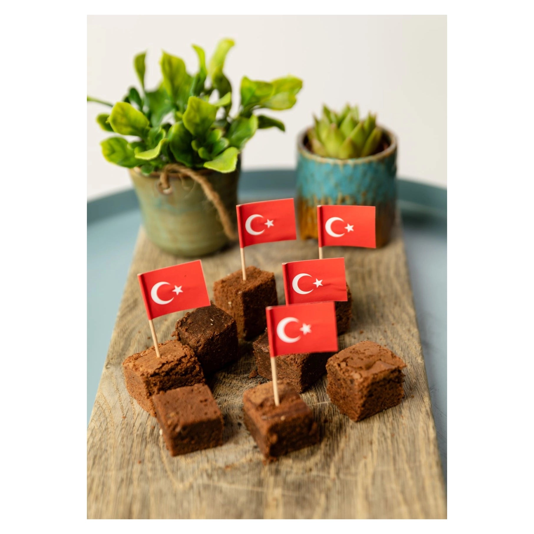 50 prikkers vlag Turkije