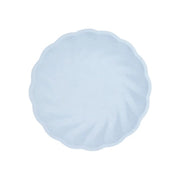 6 Bamboo bordjes - pastel blauw - 19cm