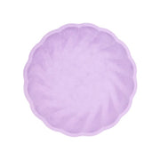 6 Bamboo bordjes - Lila  -  23cm