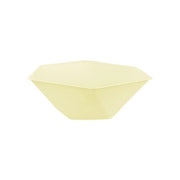 6 Bamboo schaaltjes - pastel geel - 15,8 x 13,7 cm