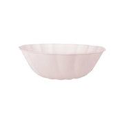 6 Bamboo schaaltjes - pastel roze - rond 14,8cm
