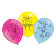 6 SpongeBob Ballonnen