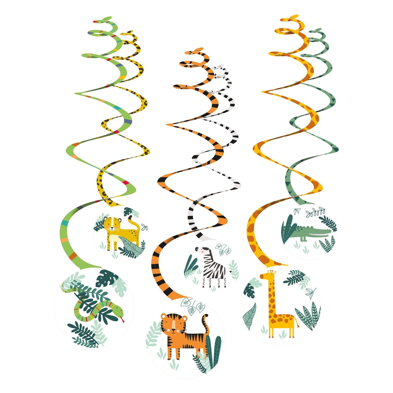 6 Swirl Decoraties Get Wild