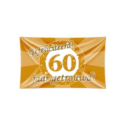 60 jaar Getrouwd - Gevelvlag
