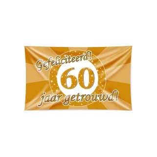 60 jaar Getrouwd - Gevelvlag