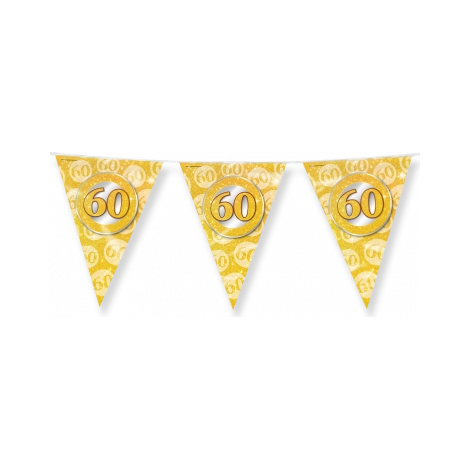 60 jaar Getrouwd - Vlaggenlijn - 10 meter