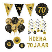 70 jaar Classy Versiering pakket - L