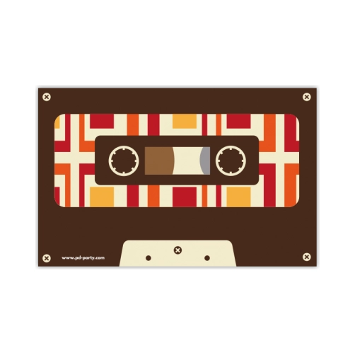 70's - Deurborden - 3 stuks