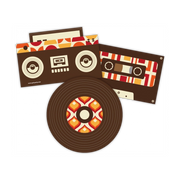 70's - Deurborden - 3 stuks