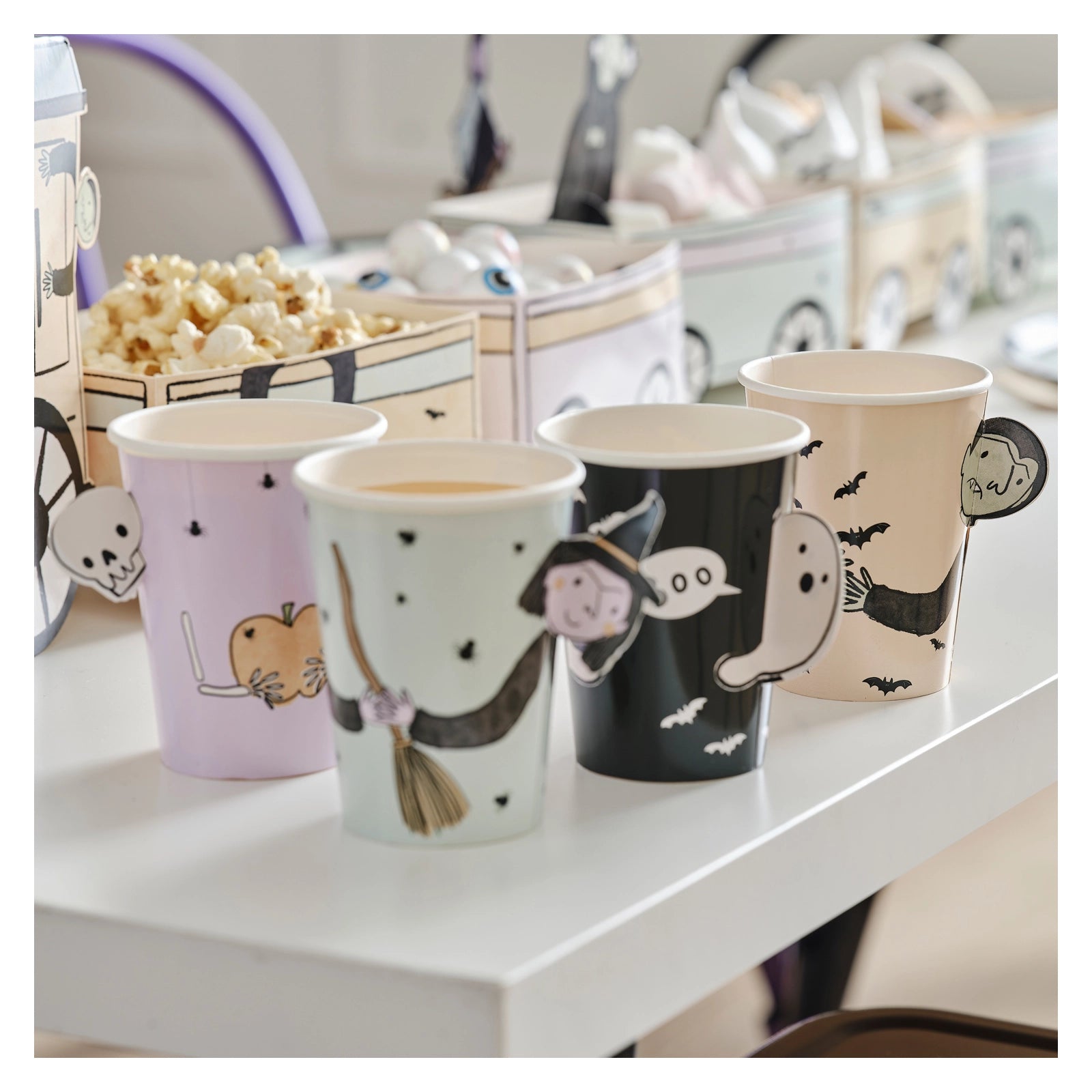 8 bekertjes Halloween 250ml