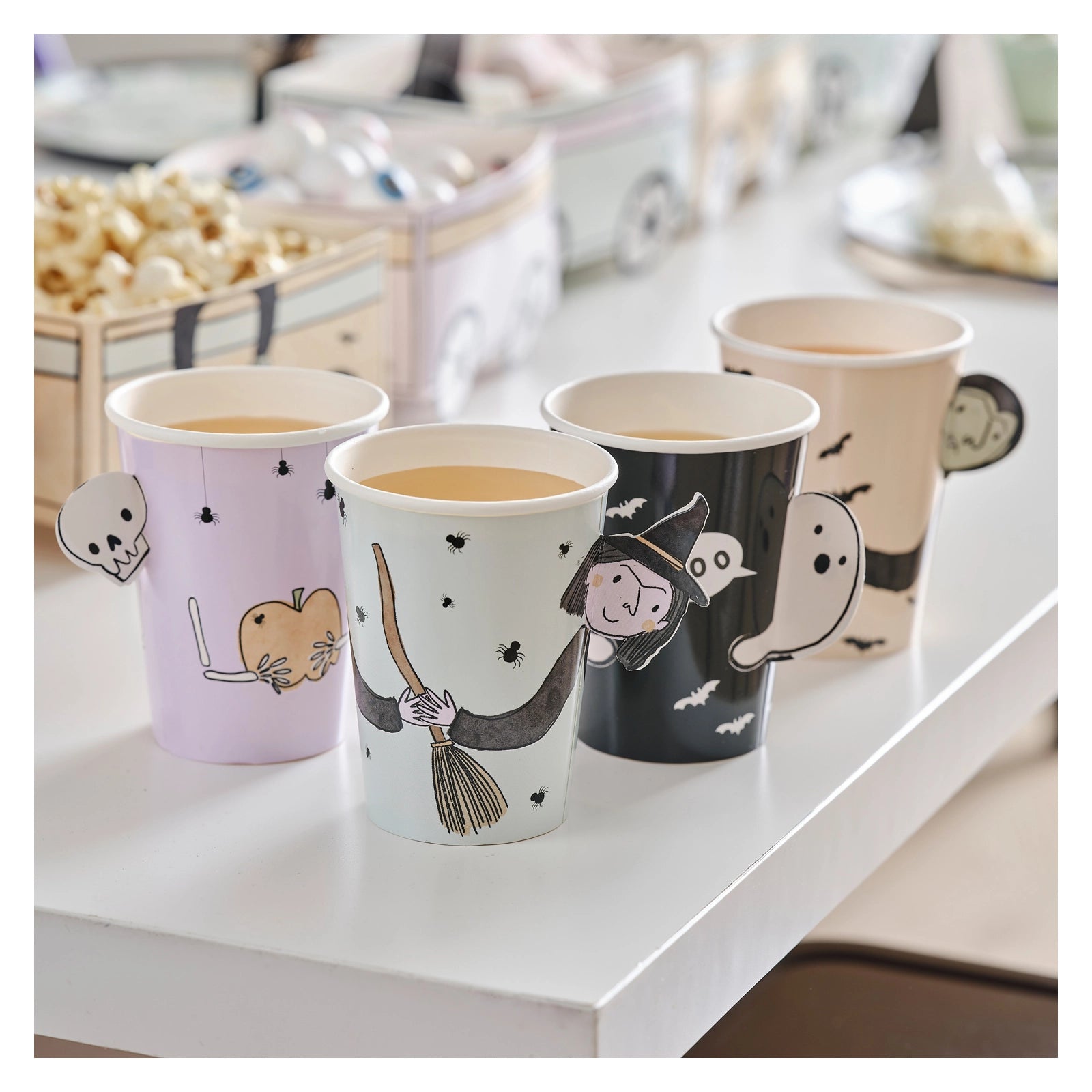 8 bekertjes Halloween 250ml
