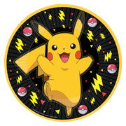 8 bordjes Pokemon 23cm new