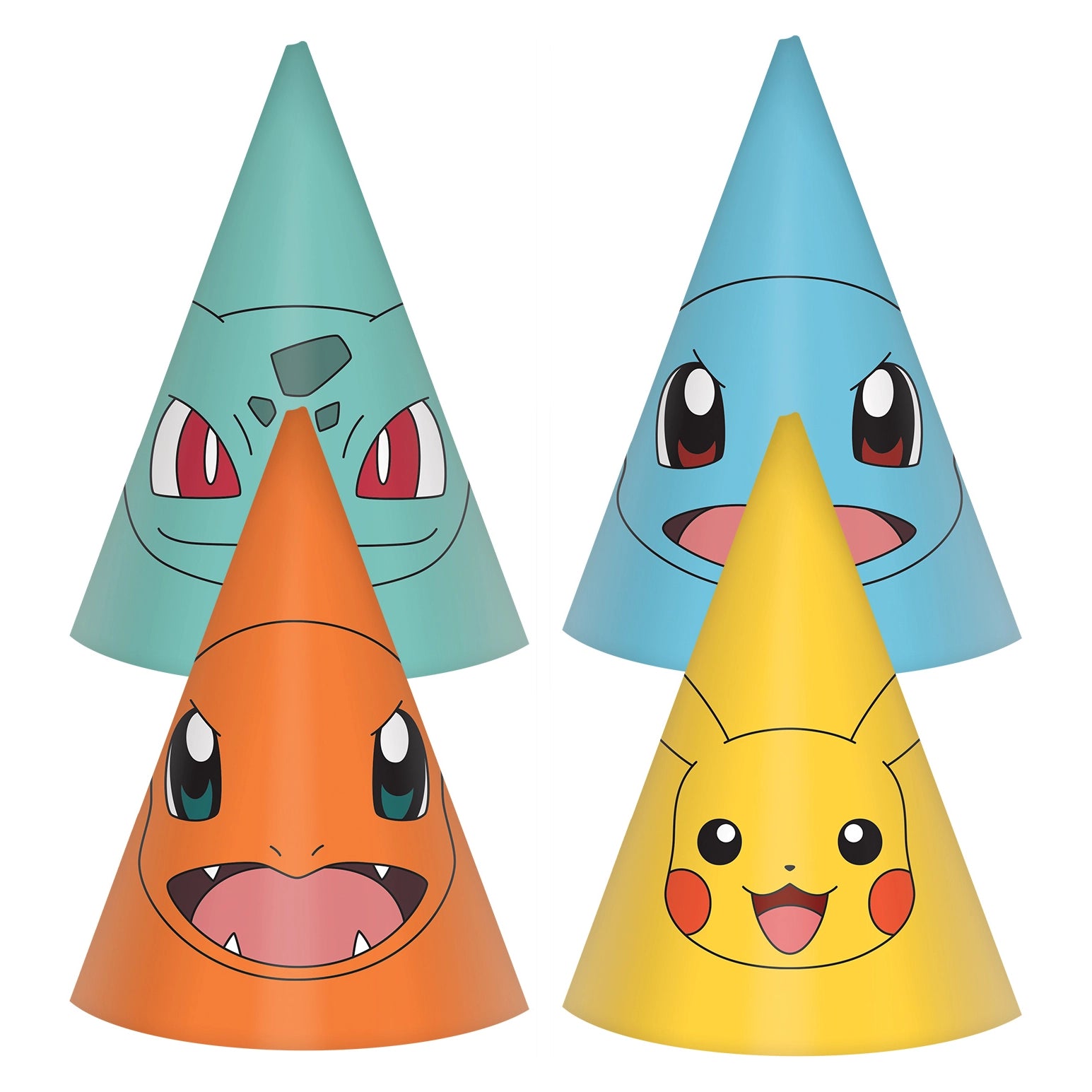 8 feesthoedjes Pokemon new