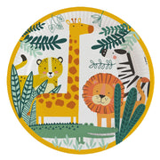 8 papieren borden Get Wild 23cm