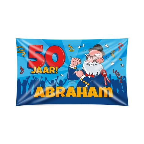 Abraham Cartoon - Gevelvlag