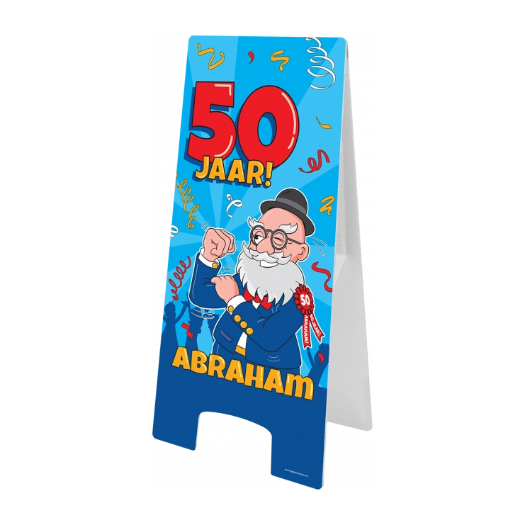 Abraham Cartoon - Warningsign