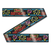 Afzetlint - Happy Birthday - Neon