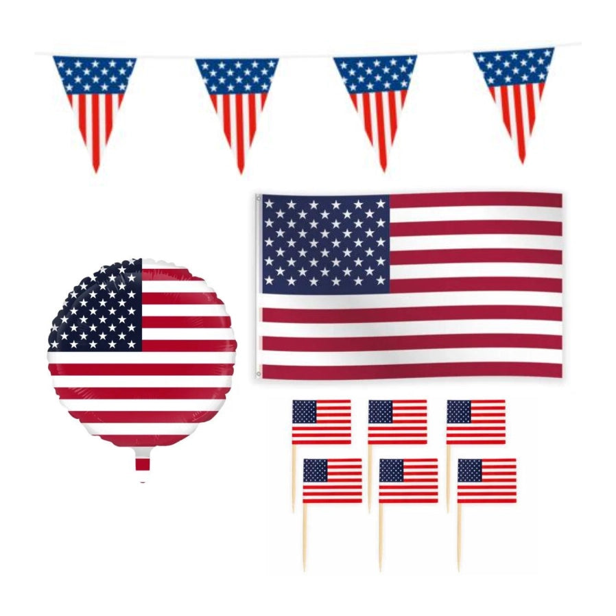 Amerika Versiering pakket - M