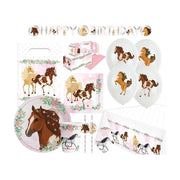 Amscan Beautiful Horses feestset